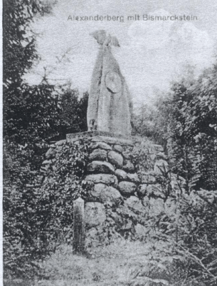 Obelisk Bismarcka na górze Aleksandra Obelisk Bismarcka na górze Aleksandra