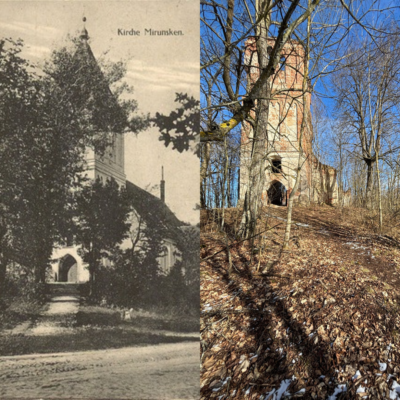 kosciol mieruniszki old new